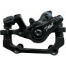 Тормоз дисковый TECH TEAM Feilaier, алюминиевый, под ротор F:180/ R:160, черный NN005516